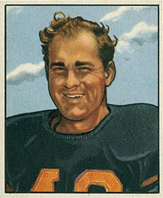 1950 Bowman Bob Tinsley #55 Football Card