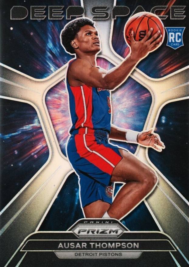 2023 Panini Prizm Deep Space Ausar Thompson #5 Basketball Card