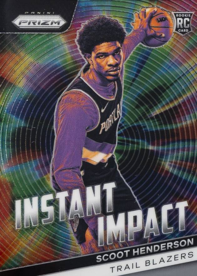 2023 Panini Prizm Instant Impact Ausar Thompson #2 Basketball Card