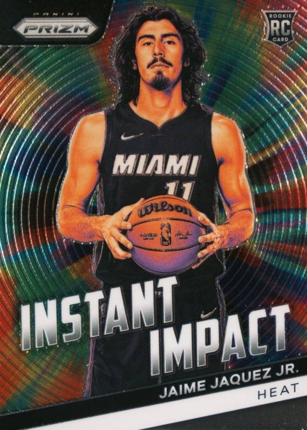 2023 Panini Prizm Instant Impact Jaime Jaquez Jr. #23 Basketball Card