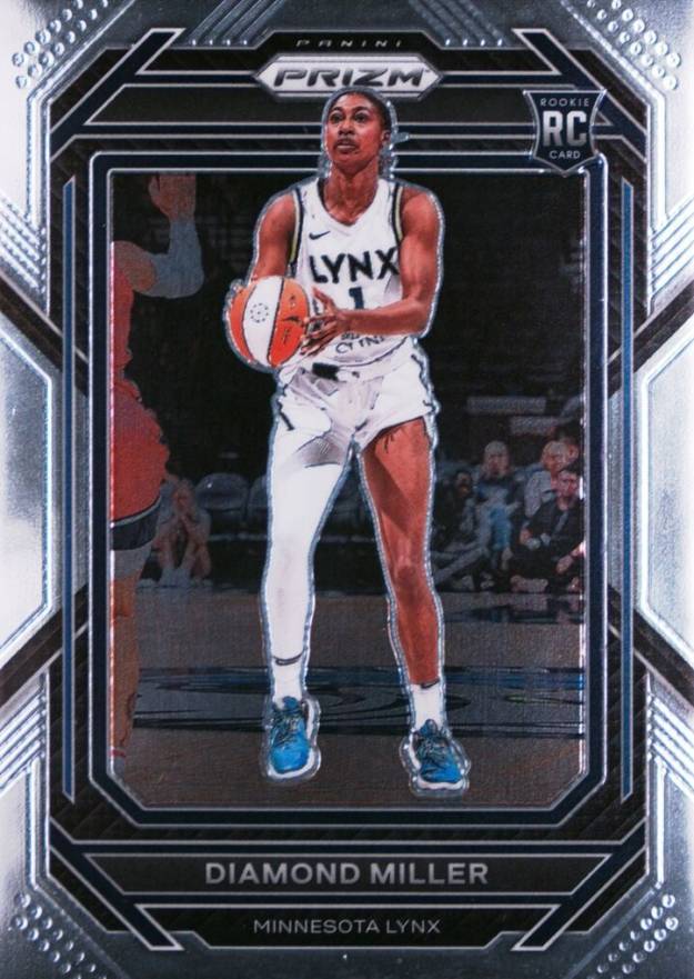 2023 Panini Prizm WNBA Diamond Miller #134 Basketball Card