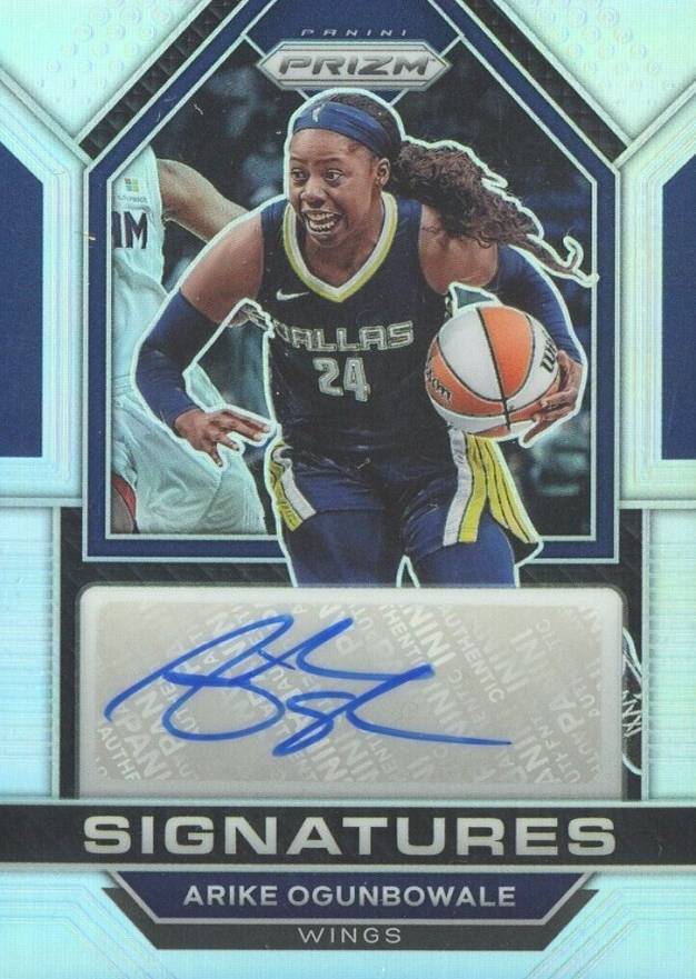 2023 Panini Prizm WNBA Signatures Arike Ogunbowale #SGAKO Basketball Card