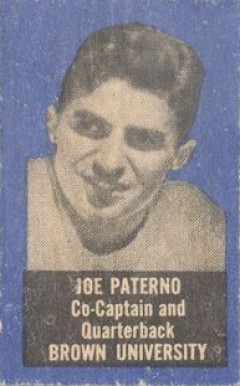 1950 Topps Felt Backs Joe Paterno # Football Card