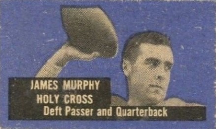 1950 Topps Felt Backs James Murphy # Football Card