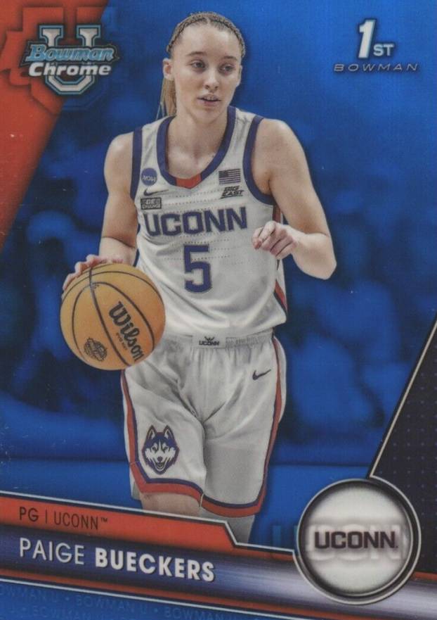 2023 Bowman University Chrome Paige Bueckers #90 Basketball Card