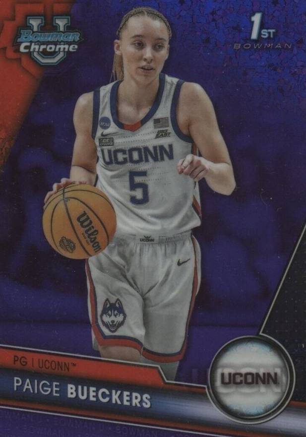 2023 Bowman University Chrome Paige Bueckers #90 Basketball Card