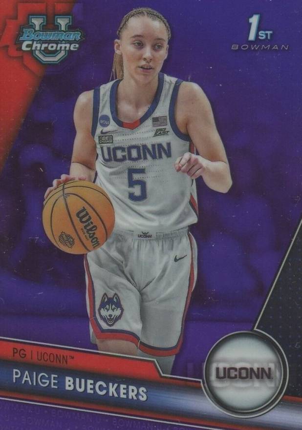 2023 Bowman University Chrome Paige Bueckers #90 Basketball Card