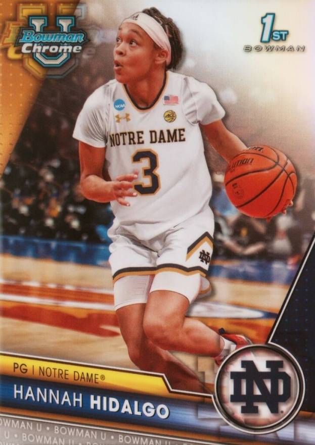 2023 Bowman University Chrome Hannah Hidalgo #26 Basketball Card