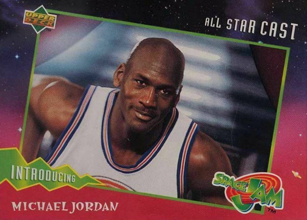 1996 Upper Deck Space Jam Michael Jordan #81 Basketball Card