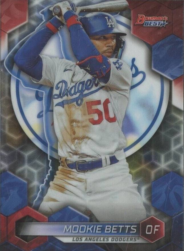 2023 Bowman's Best Mookie Betts #52 Baseball Card