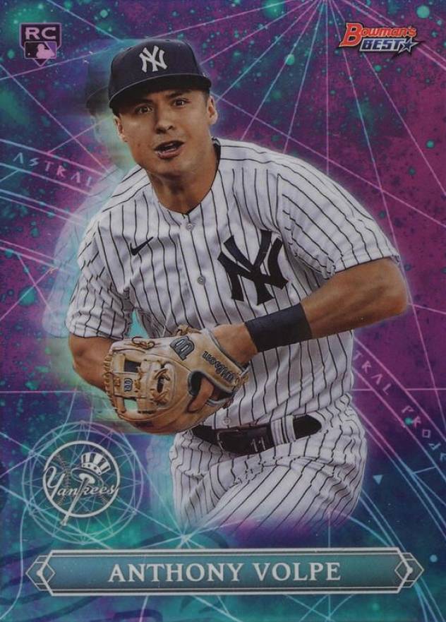 2023 Bowman's Best Astral Projections Anthony Volpe #AP19 Baseball Card