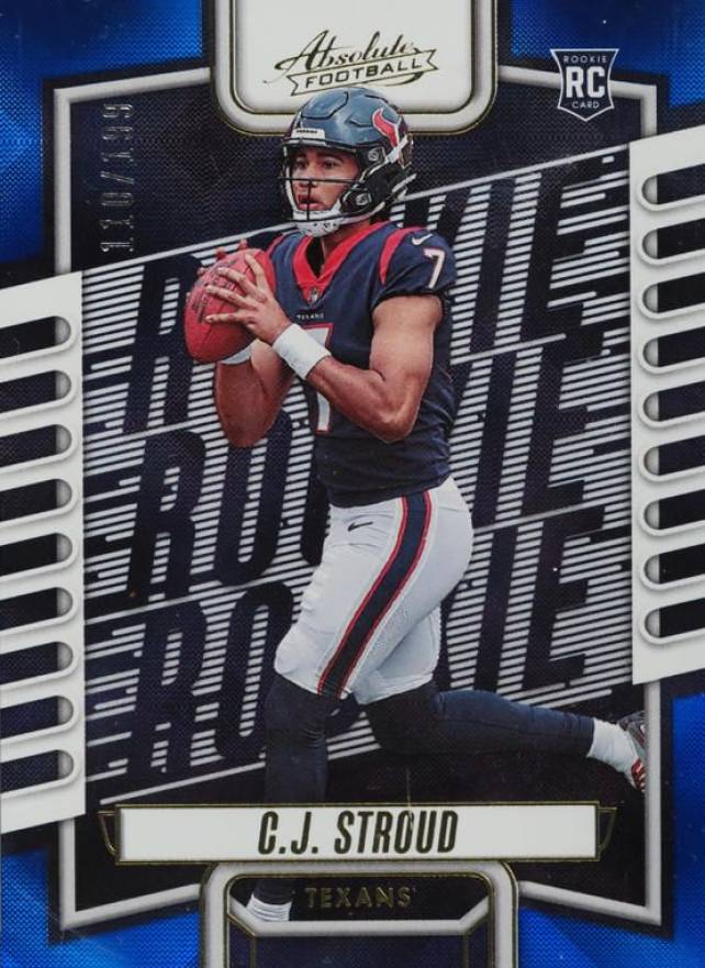 2023 Panini Absolute CJ Stroud #102 Football Card