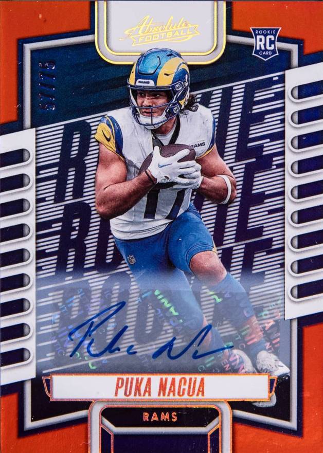 2023 Panini Absolute Puka Nacua #189 Football Card