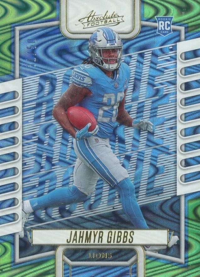 2023 Panini Absolute Jahmyr Gibbs #108 Football Card