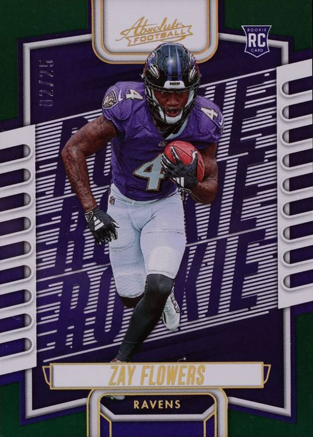 2023 Panini Absolute Zay Flowers #111 Football Card