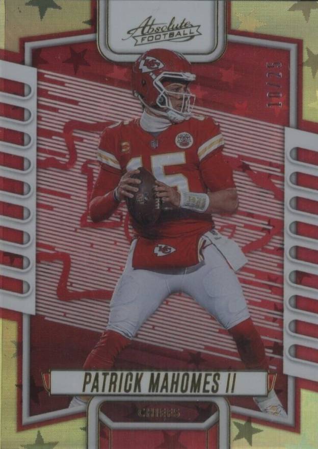 2023 Panini Absolute Patrick Mahomes II #3 Football Card