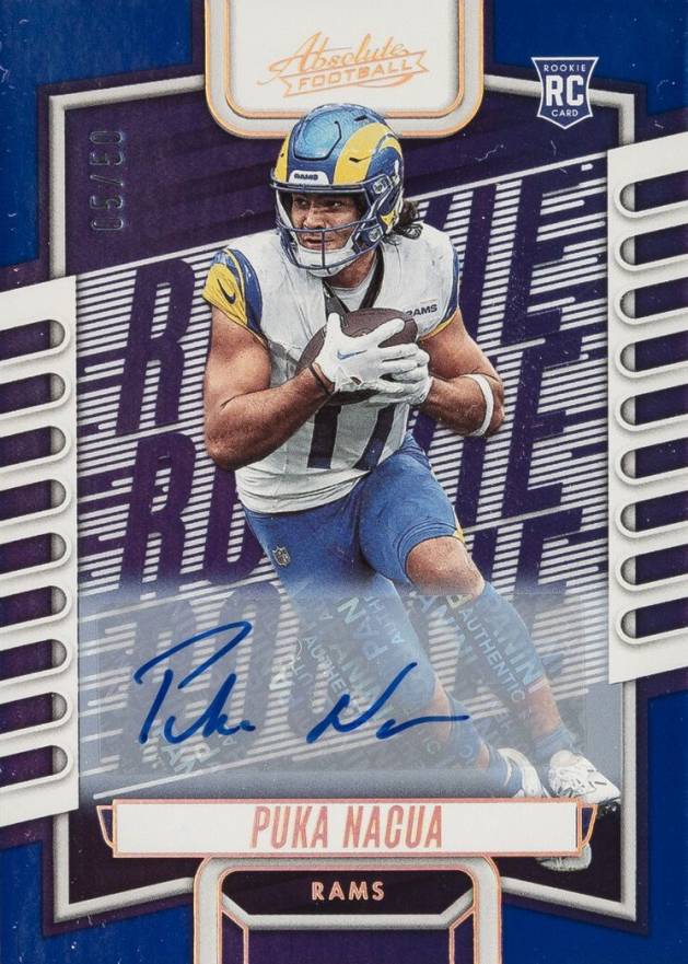 2023 Panini Absolute Puka Nacua #189 Football Card