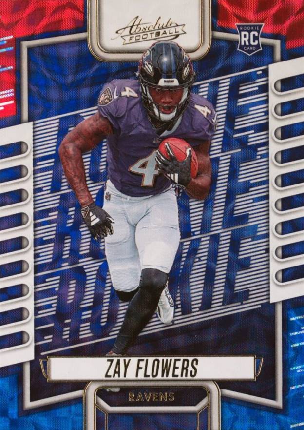 2023 Panini Absolute Zay Flowers #111 Football Card