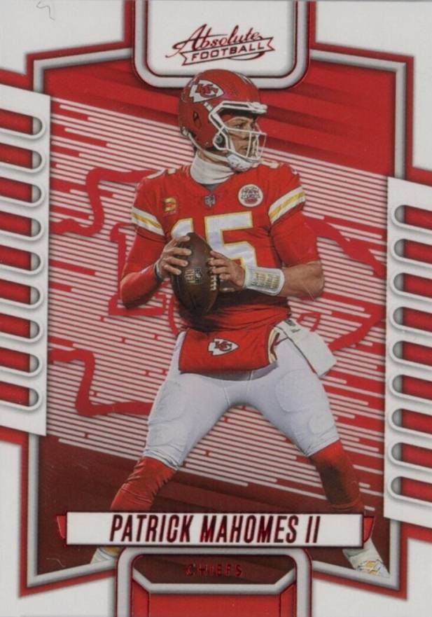 2023 Panini Absolute Patrick Mahomes II #3 Football Card