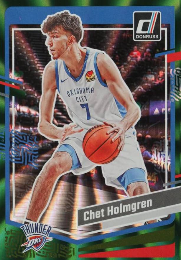 2023 Panini Donruss Chet Holmgren #123 Basketball Card