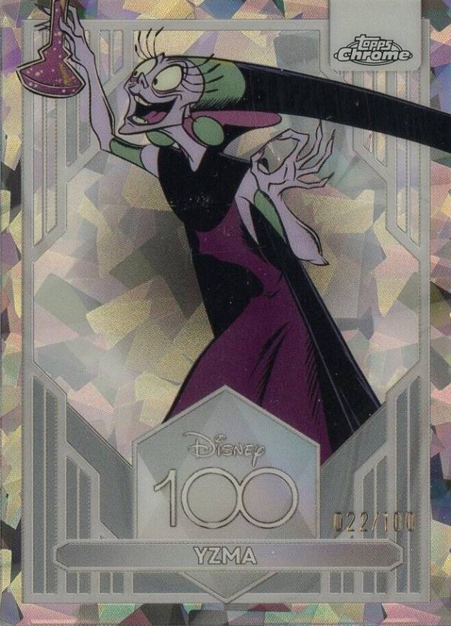 2023 Topps Chrome DISNEY100 Yzma #58 Non-Sports Card