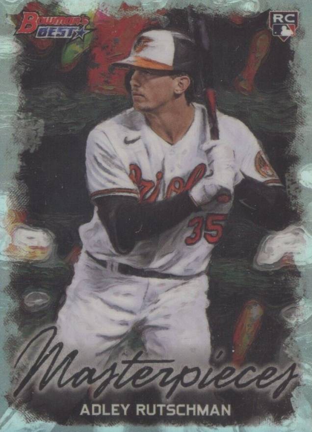 2023 Bowman's Best Bowman Masterpieces Adley Rutschman #BM6 Baseball Card