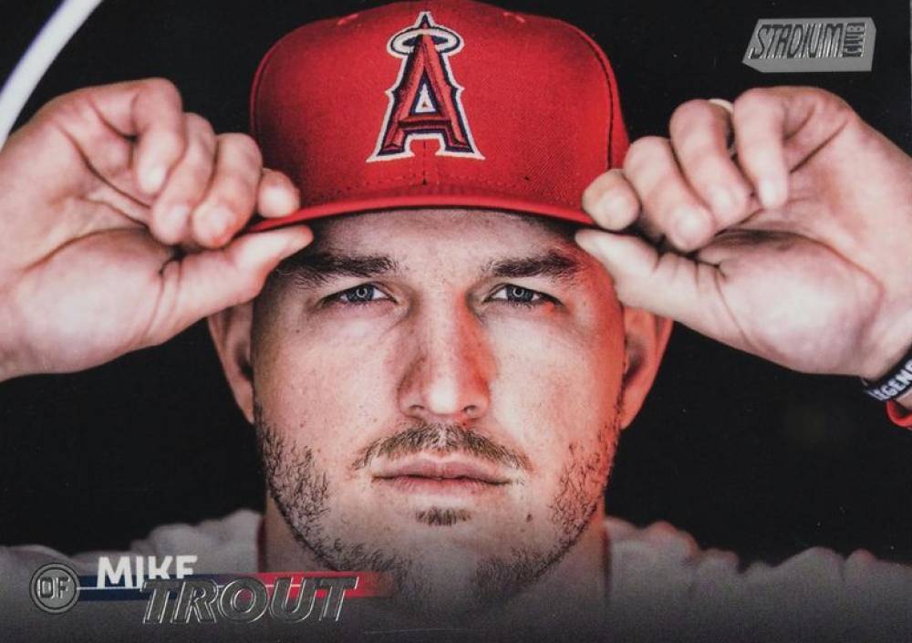 2023 Topps Stadium Club Mike Trout #179 Baseball Card