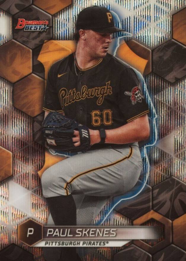 2023 Bowman's Best Top Prospects Paul Skenes #TP22 Baseball Card