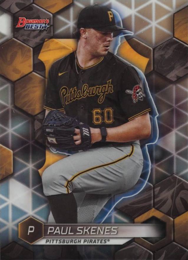 2023 Bowman's Best Top Prospects Paul Skenes #TP22 Baseball Card