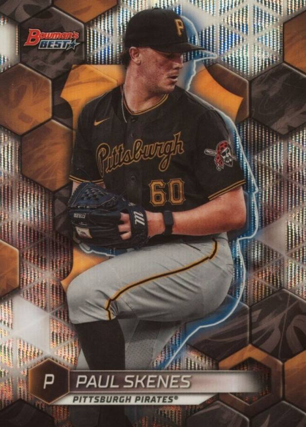 2023 Bowman's Best Top Prospects Paul Skenes #TP22 Baseball Card