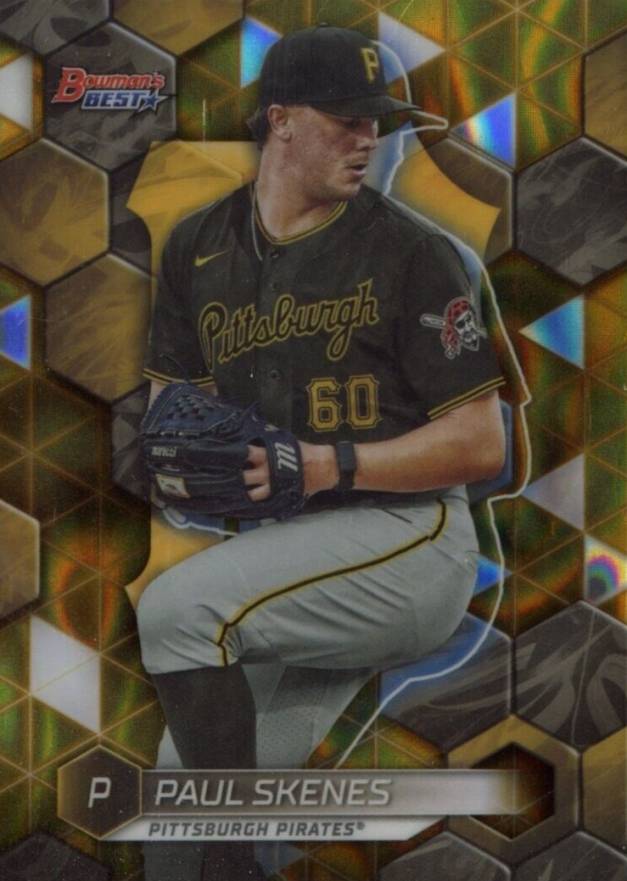 2023 Bowman's Best Top Prospects Paul Skenes #TP22 Baseball Card