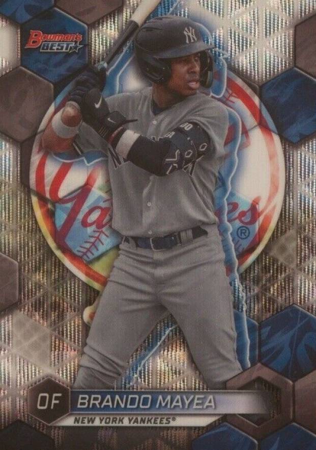 2023 Bowman's Best Top Prospects Brando Mayea #TP16 Baseball Card