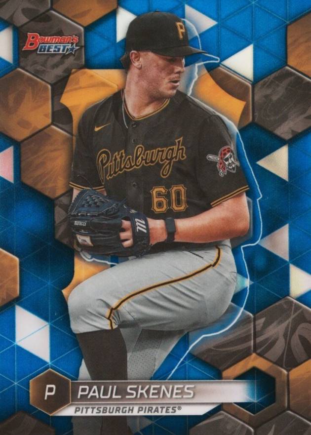 2023 Bowman's Best Top Prospects Paul Skenes #TP22 Baseball Card