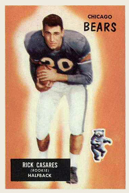 1955 Bowman Rick Casares #87 Football Card