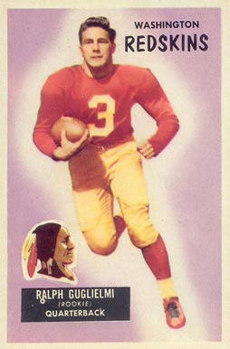 1955 Bowman Ralph Guglielmi #61 Football Card