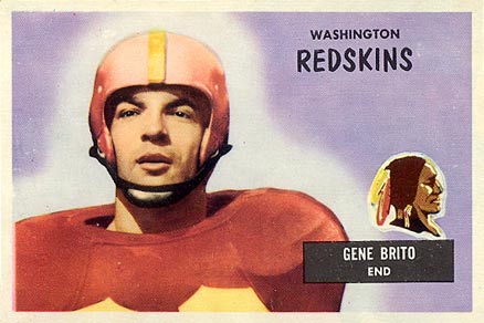 1955 Bowman Gene Brito #45 Football Card