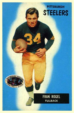 1955 Bowman Fran Rogel #99 Football Card