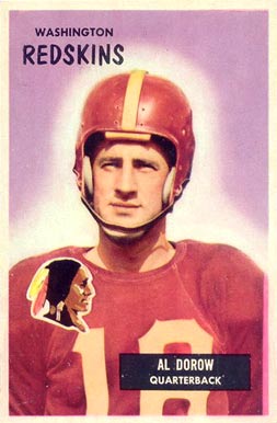 1955 Bowman Al Dorow #77 Football Card