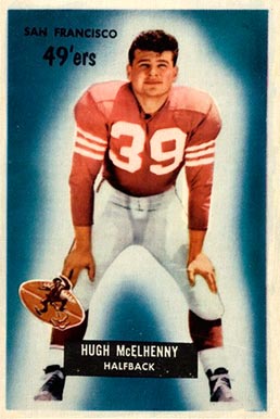 1955 Bowman Hugh McElhenny #75 Football Card