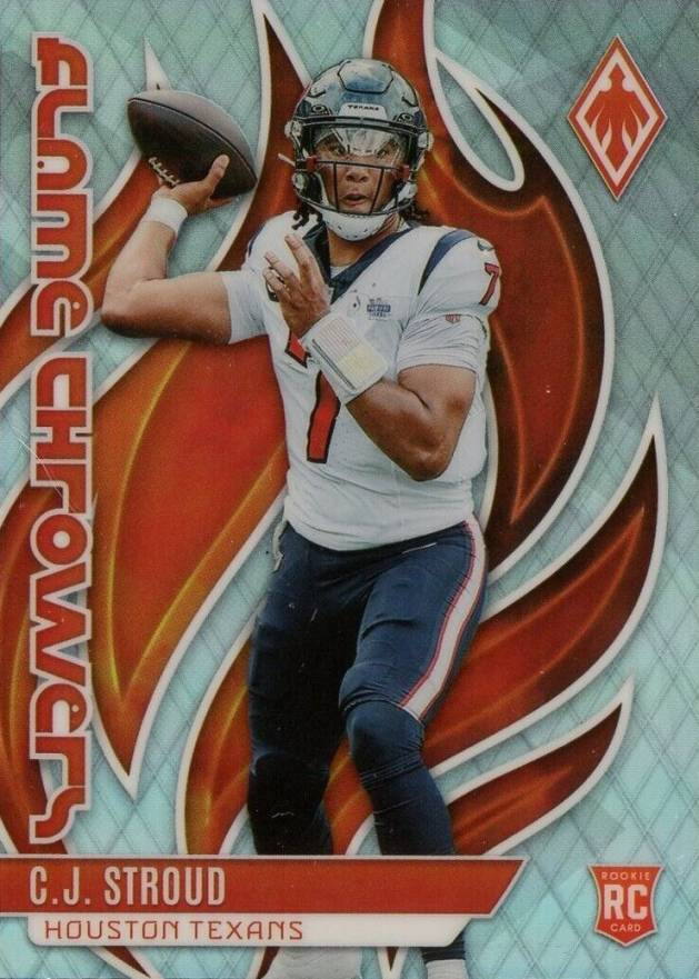 2023 Panini Phoenix Flame Throwers CJ Stroud #FLA21 Football Card