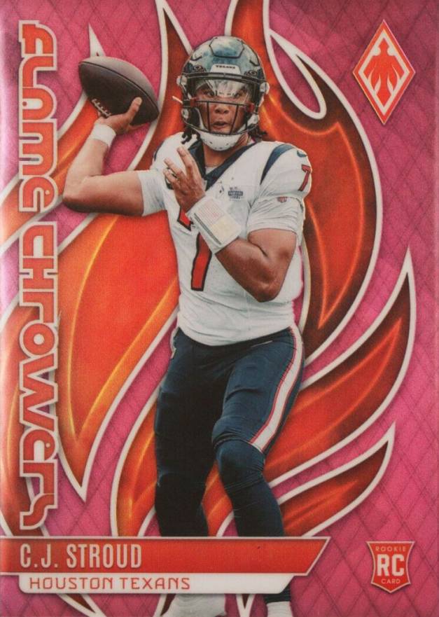 2023 Panini Phoenix Flame Throwers CJ Stroud #FLA21 Football Card