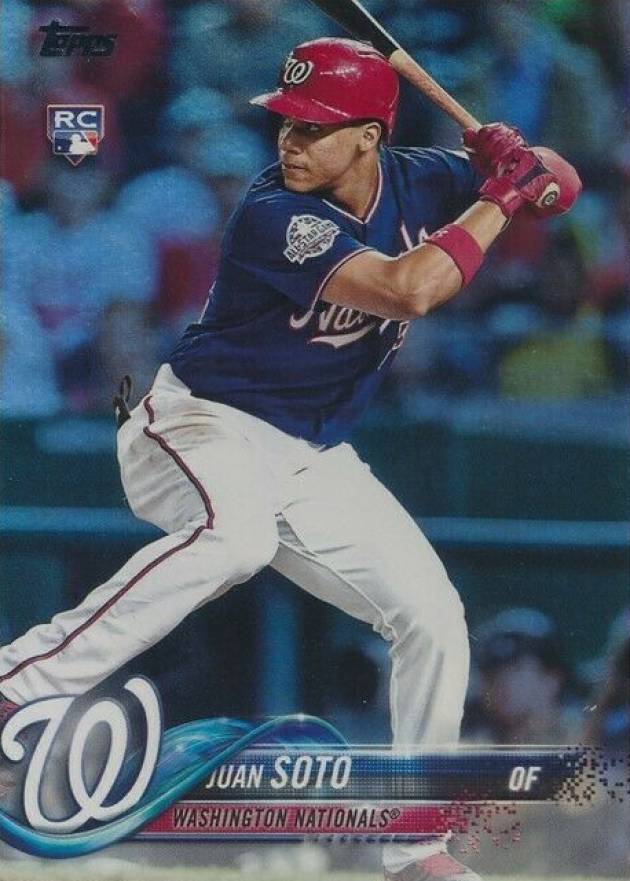 2018 Topps Update Juan Soto #US300 Baseball Card