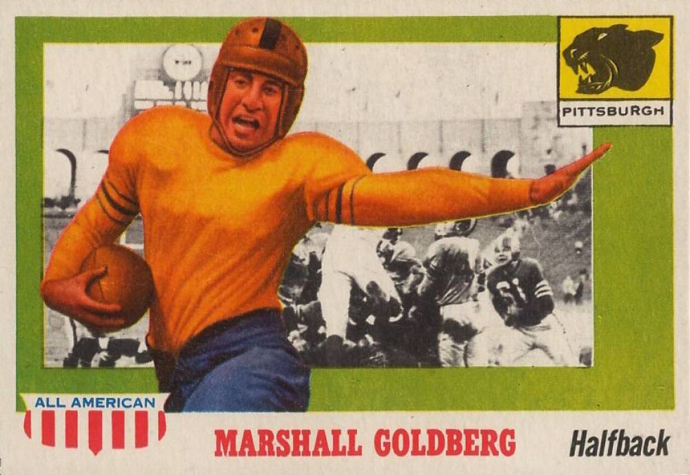 1955 Topps All-American Marshall Goldberg #89 Football Card