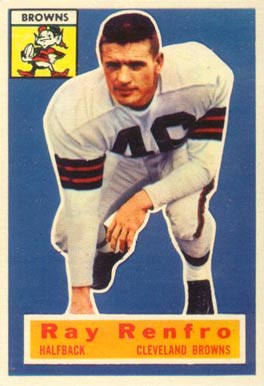 1956 Topps Ray Renfro #69 Football Card