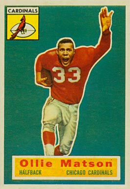 1956 Topps Ollie Matson #58 Football Card