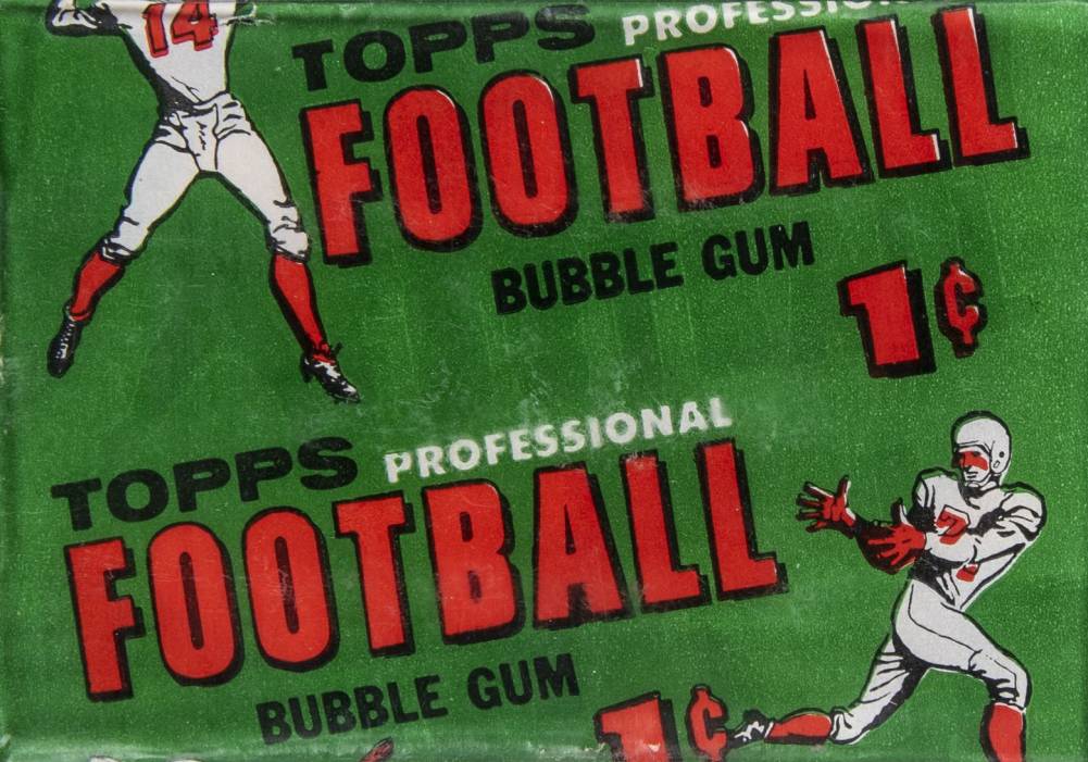 1956 Topps Wax Pack #WP Football Card