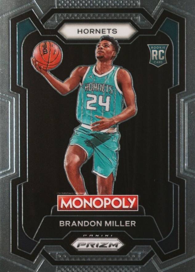 2023 Panini Prizm Monopoly Brandon Miller #15 Basketball Card