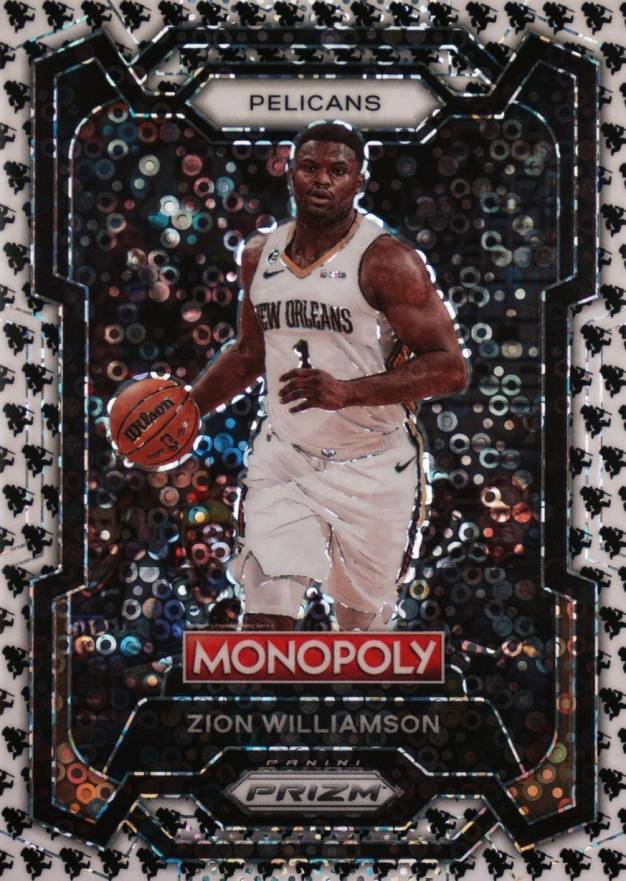 2023 Panini Prizm Monopoly Zion Williamson #55 Basketball Card