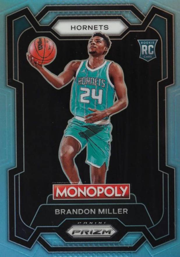 2023 Panini Prizm Monopoly Brandon Miller #15 Basketball Card