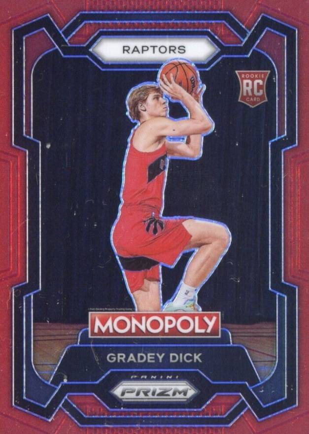 2023 Panini Prizm Monopoly Gradey Dick #84 Basketball Card